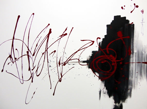 acrylic painting modern canvas