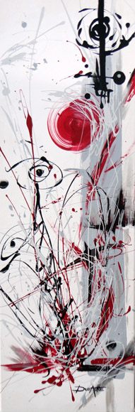 acrylique  toile moderne contemporain