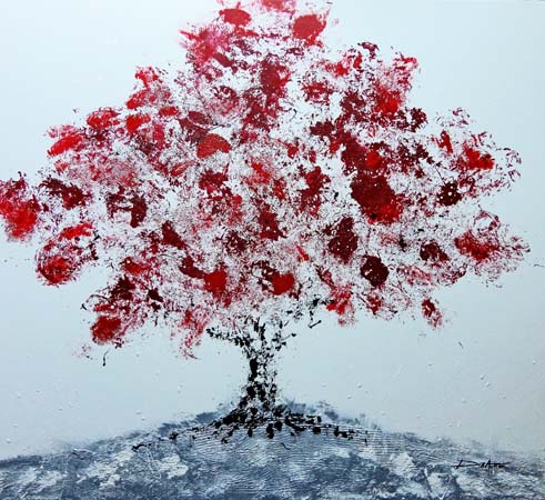 acrylique  toile moderne contemporain